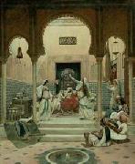 unknow artist Arab or Arabic people and life. Orientalism oil paintings  326 oil on canvas